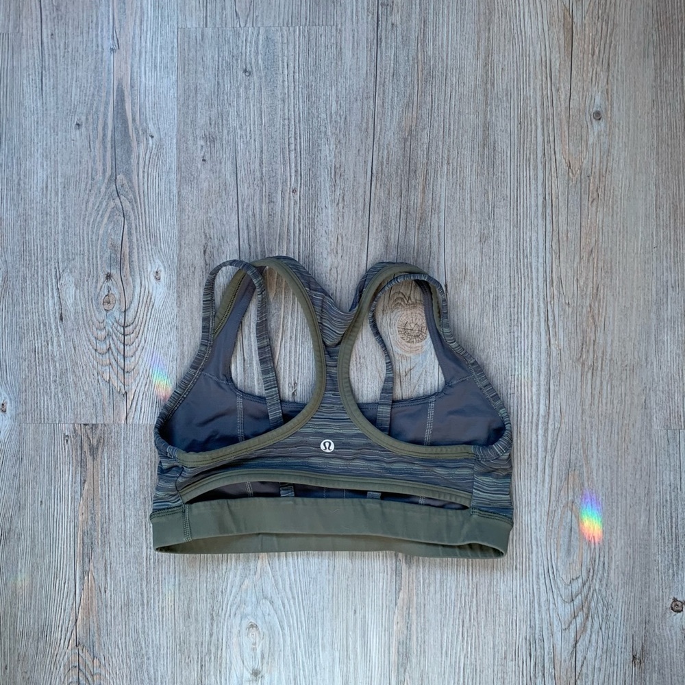 Green lulu bra